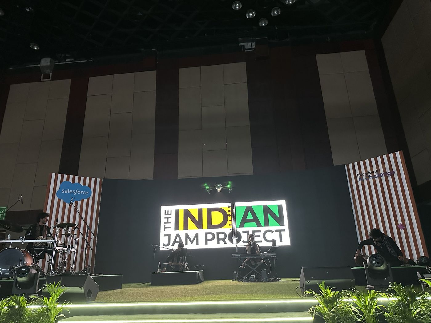 Stage at a Mercedes-Benz show