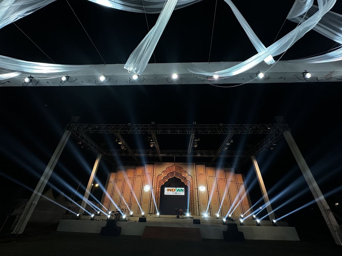 Stage at a Salesforce show