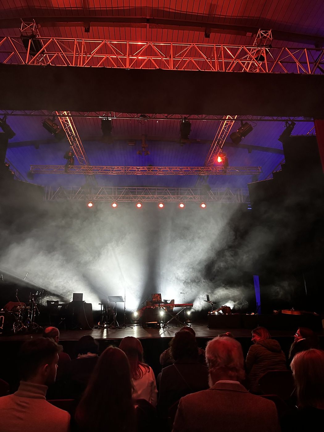 Stage at a SAP show