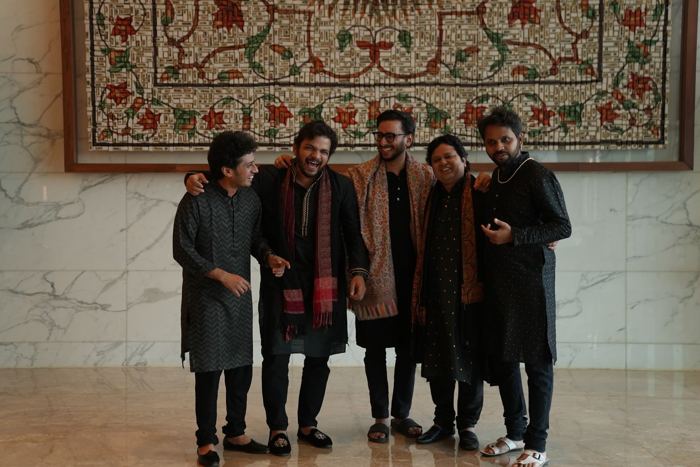 The band, group portrait
